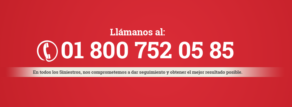 Llamanos al 01 800 752 0585